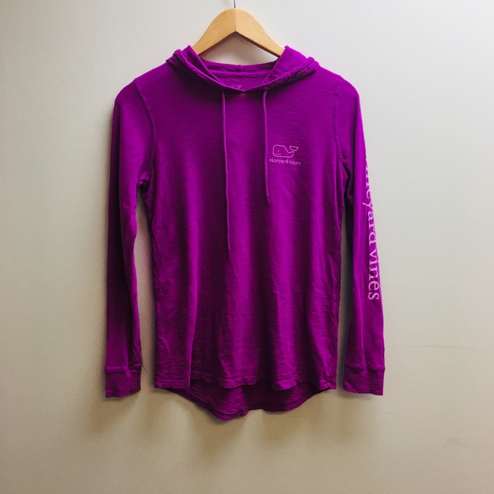 Vineyard Vines Long-Sleeve Whale Slub Hoodie